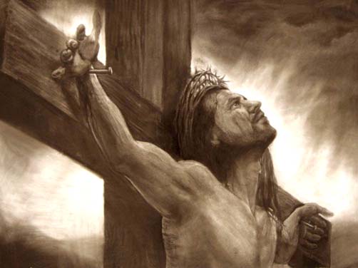 Jesús en la cruz